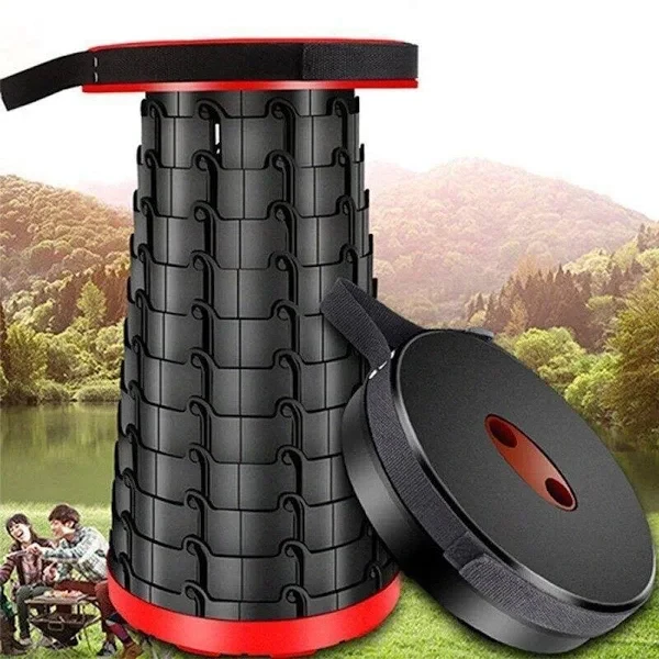 Стілець розкладний Retractable Folding Stool з регульованою висотою (21724606) - фото 2 Стілець розкладний Retractable Folding Stool з регульованою висотою (21724606) - фото 2