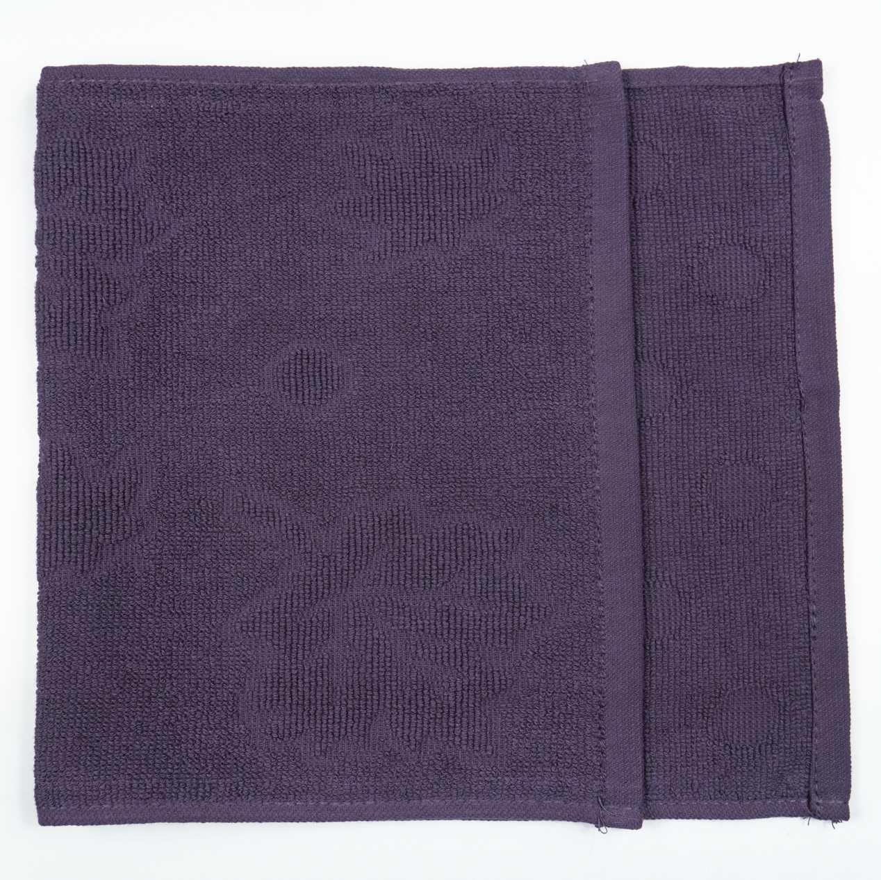 Кухонная салфетка GM Textile жаккардовая 25х45 см Фиолетовый (380-45-Violet) - фото 3