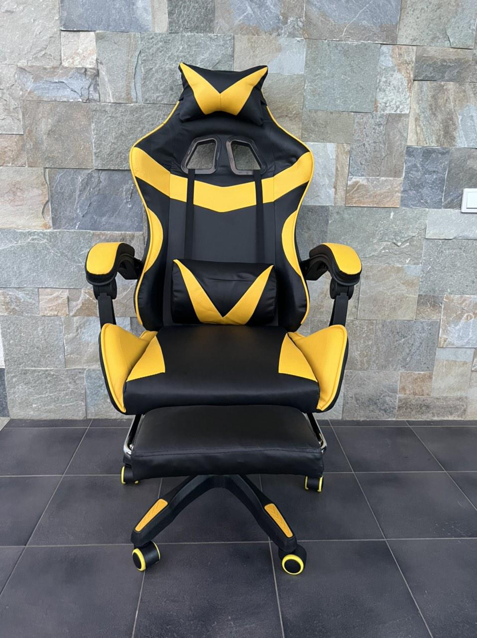 Кресло геймерское Prestige 730 Черно-желтый - фото 4 Кресло геймерское Prestige 730 Черно-желтый - фото 4