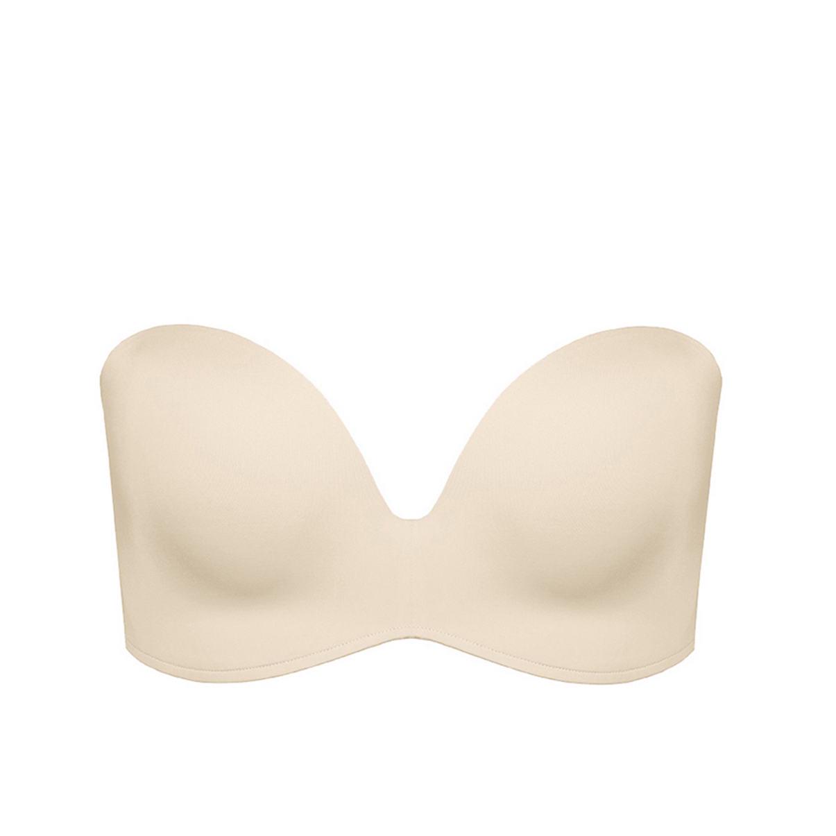 Бюстгальтер бандо Wonderbra Ultimate Strapless D70 Creamy pearl - фото 1