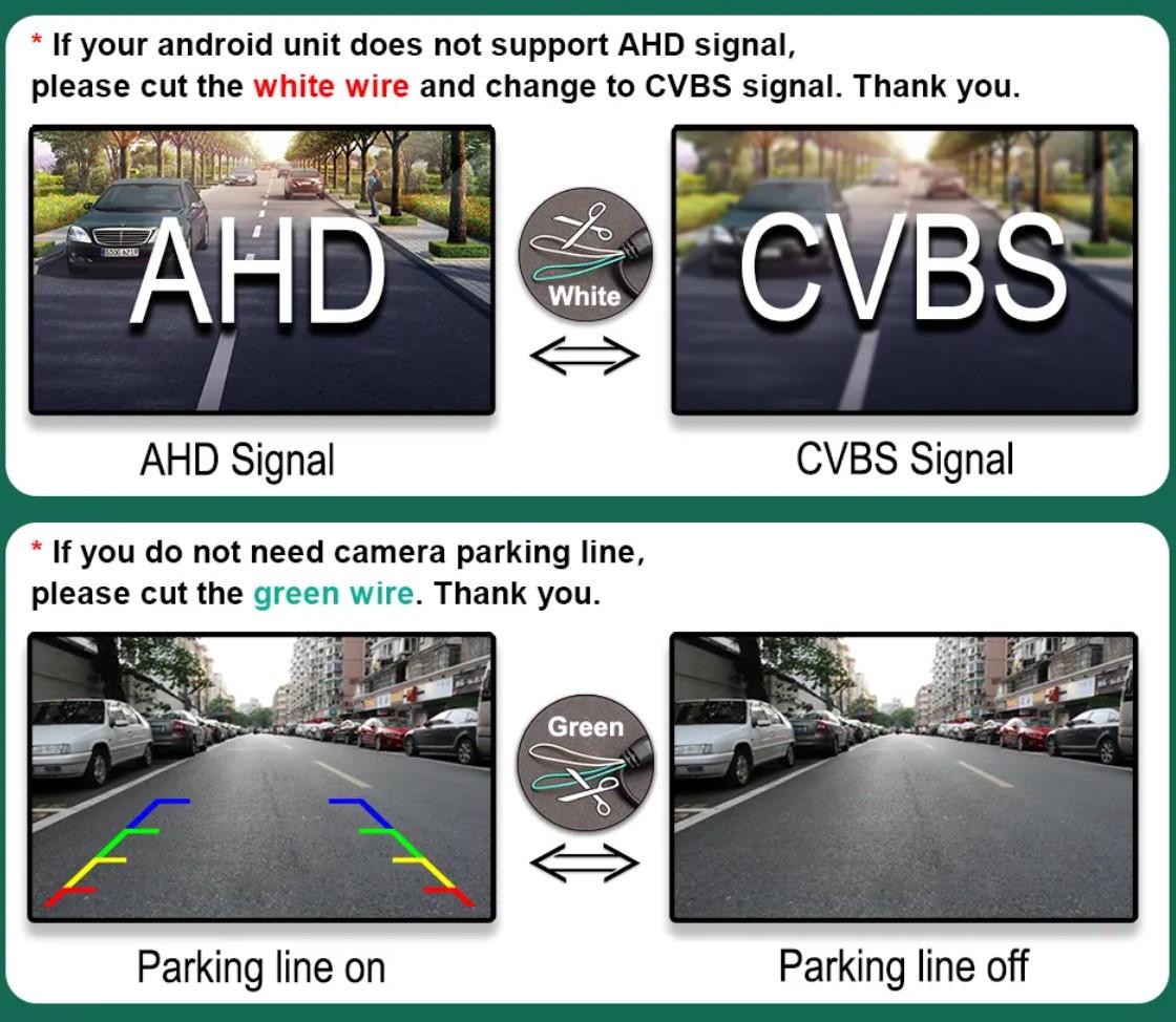 Камера GreenYi-AHD8012 Audi Skoda FULL HD штатная в ручку багажника с кнопкой 175° 1920x1080 - фото 6