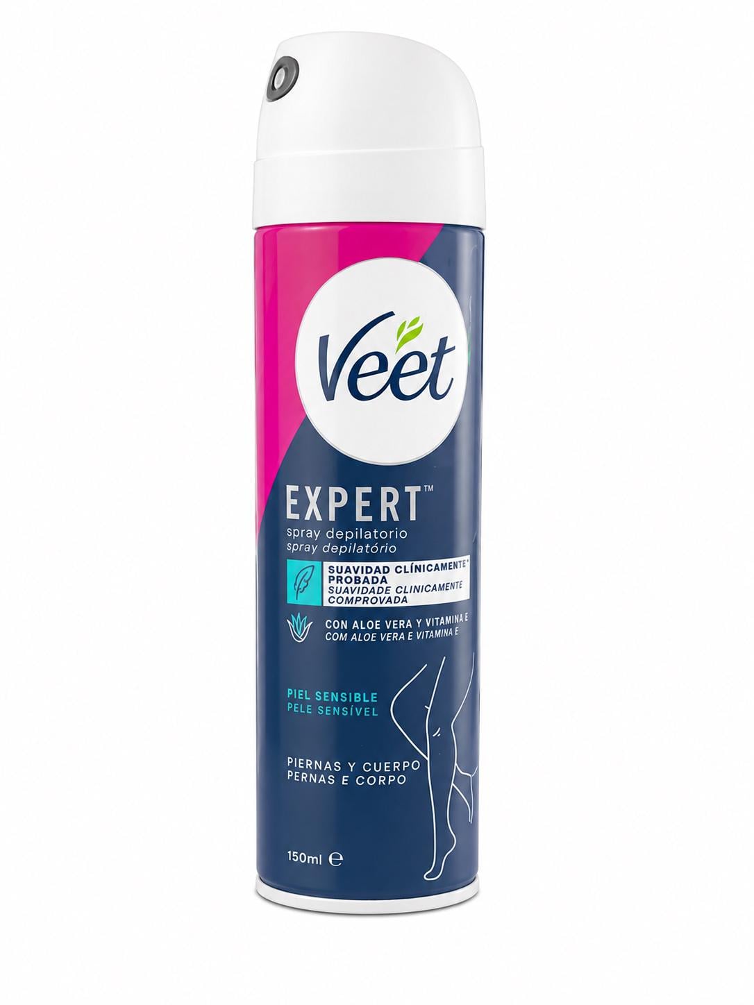 Спрей для депиляции Veet Expert для чувствительной кожи 150 мл