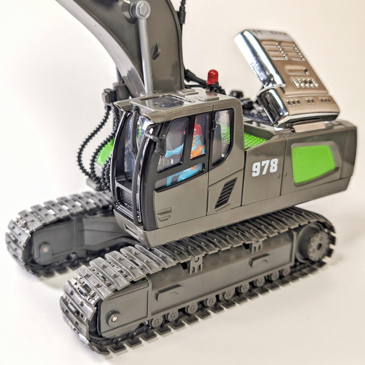 Екскаватор на радіокеруванні Yigong Чорний - фото 3 Екскаватор на радіокеруванні Yigong Чорний - фото 3