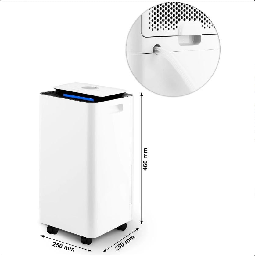 Осушитель воздуха BD-521 12L/24H компрессорный (BD-521) - фото 4 Осушитель воздуха BD-521 12L/24H компрессорный (BD-521) - фото 4