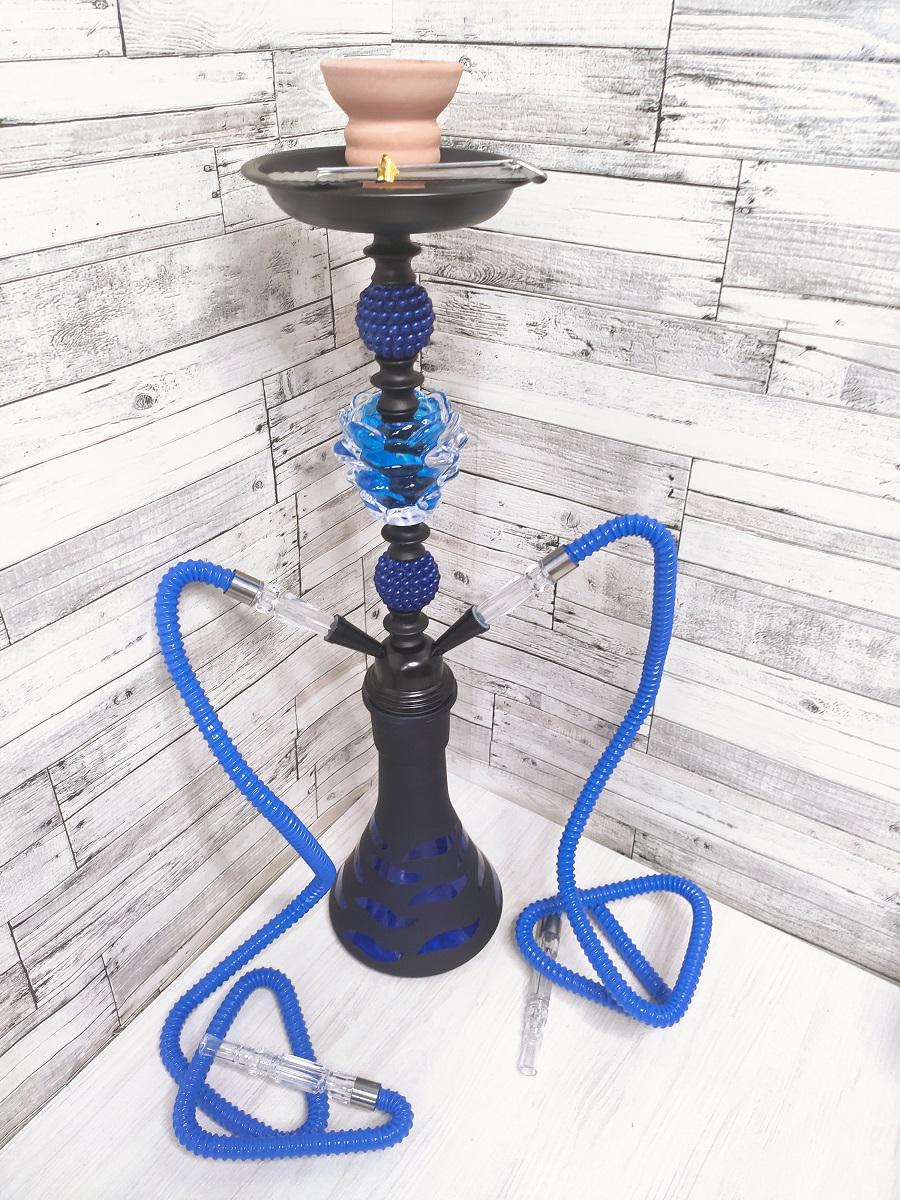 Кальян Hookah Cemal Plus 55 см на 2 персоны Blue