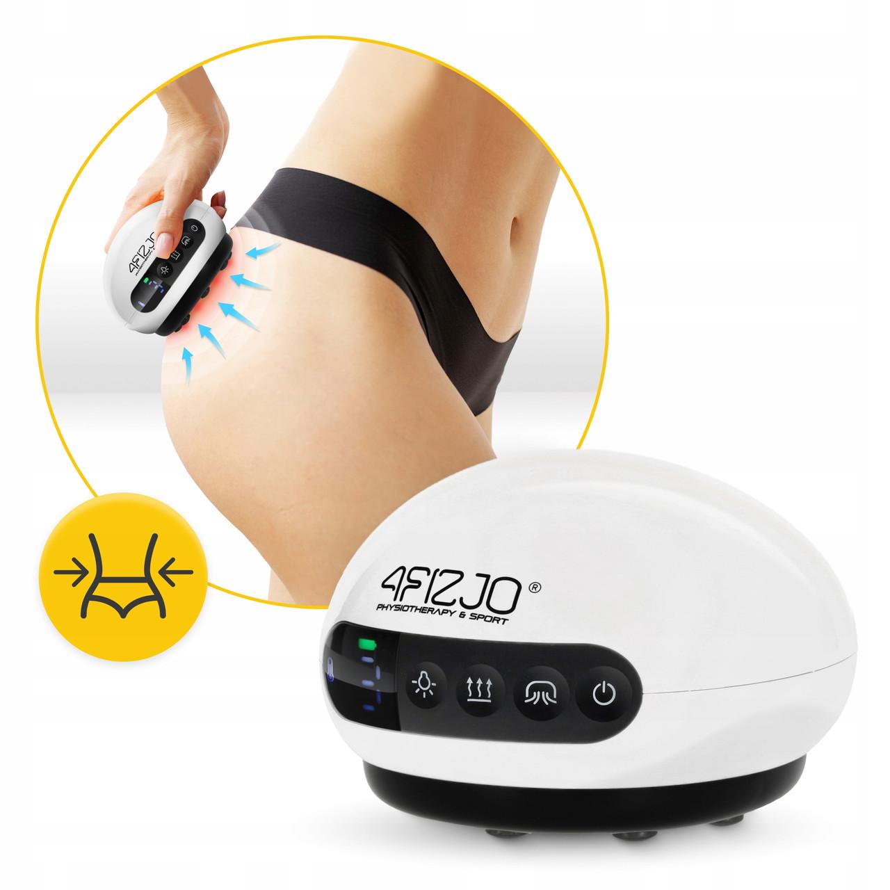 Банка вакуумна масажна 4FIZJO акумуляторна з ІЧ прогрівом White (P-5907739318688) - фото 9 Банка вакуумна масажна 4FIZJO акумуляторна з ІЧ прогрівом White (P-5907739318688) - фото 9