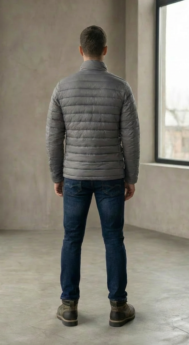 Куртка чоловіча Just Emporio S Сірий (1618) - фото 9 Куртка чоловіча Just Emporio S Сірий (1618) - фото 9