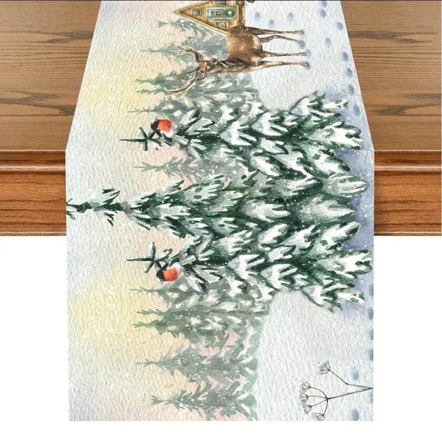 Дорожка-ранер на стол Новогодняя Счастливого Рождества (23786174) Дорожка-ранер на стол Новогодняя Счастливого Рождества (23786174)