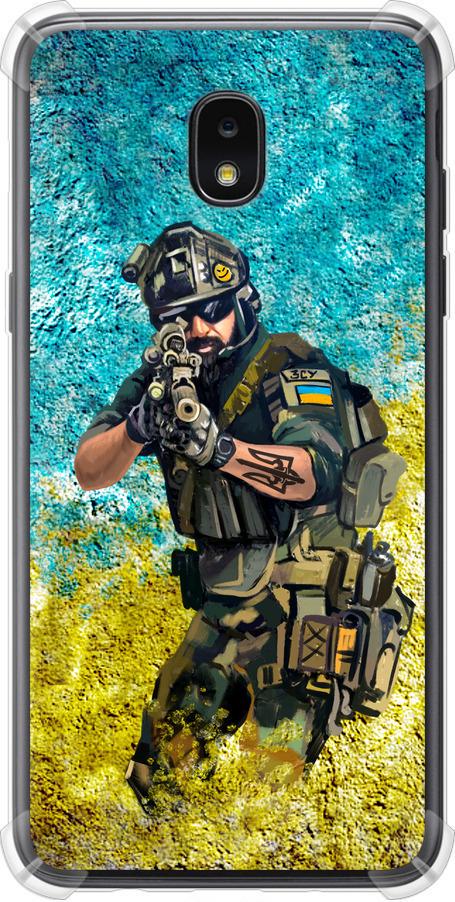 Чехол на Samsung Galaxy J7 2018 Воин ЗСУ (5311sp-1502-42517)