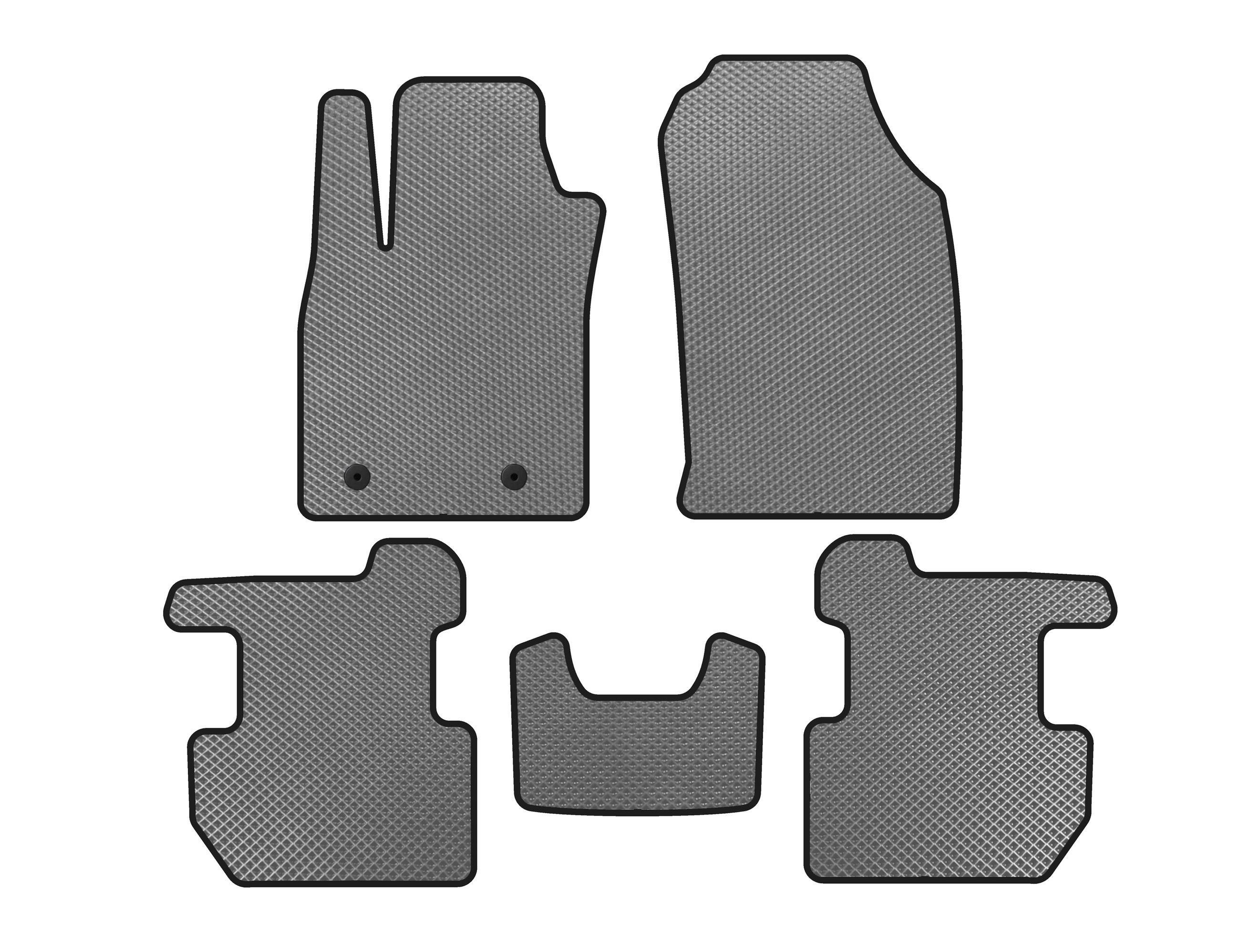 Коврики Digital Designs EVA для Ford Ecosport этилвинилацетат Серый (143044)