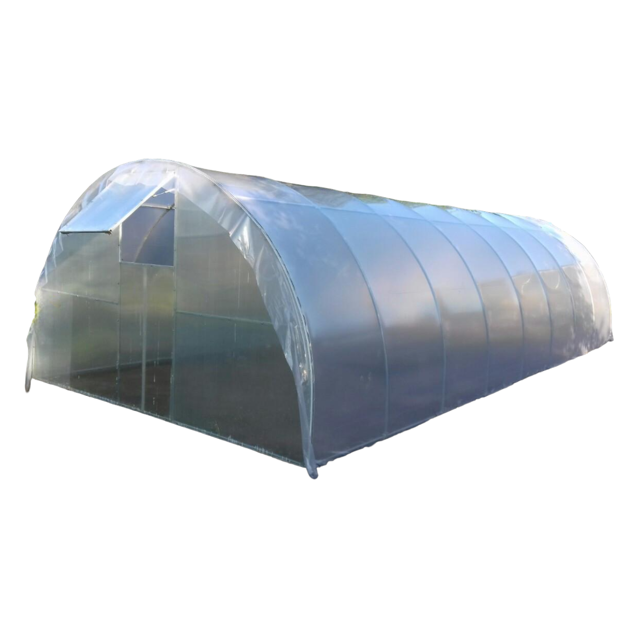 Теплиця Західна-8+ 4х8х2,3 м плівка 150 мкм зігзаг профіль - фото 1 Теплиця Західна-8+ 4х8х2,3 м плівка 150 мкм зігзаг профіль - фото 1