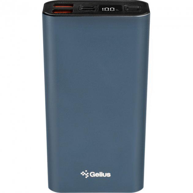 Портативний зарядний пристрій Gelius Pro Edge 3 PD 20000 mAh Dark Blue (GP-PB20-210) - фото 3