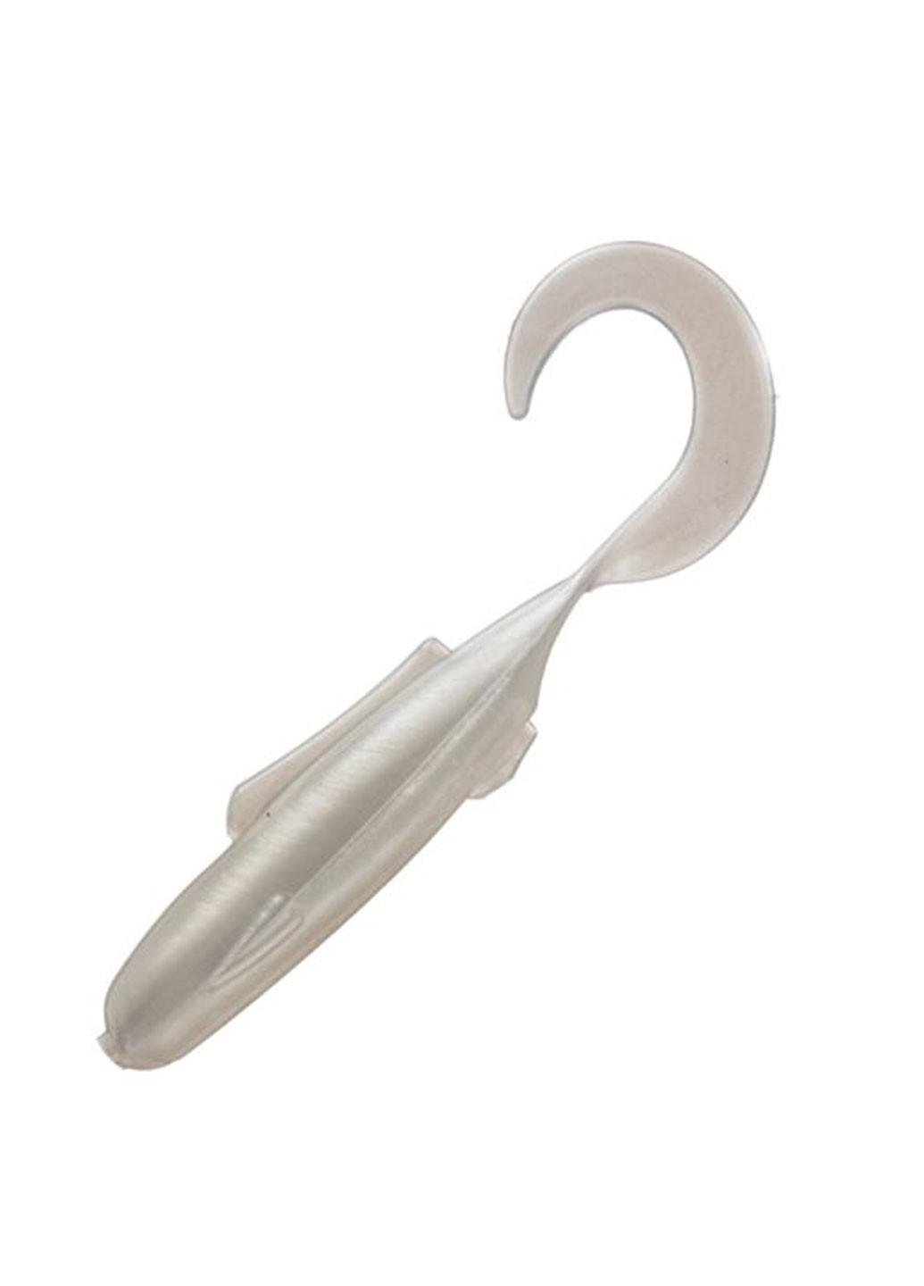 Виброхвост Bass Pro Shops Walleye Angler Jiggin Minnow 7,5 см 12 шт. Pearl White (2027120) - фото 1