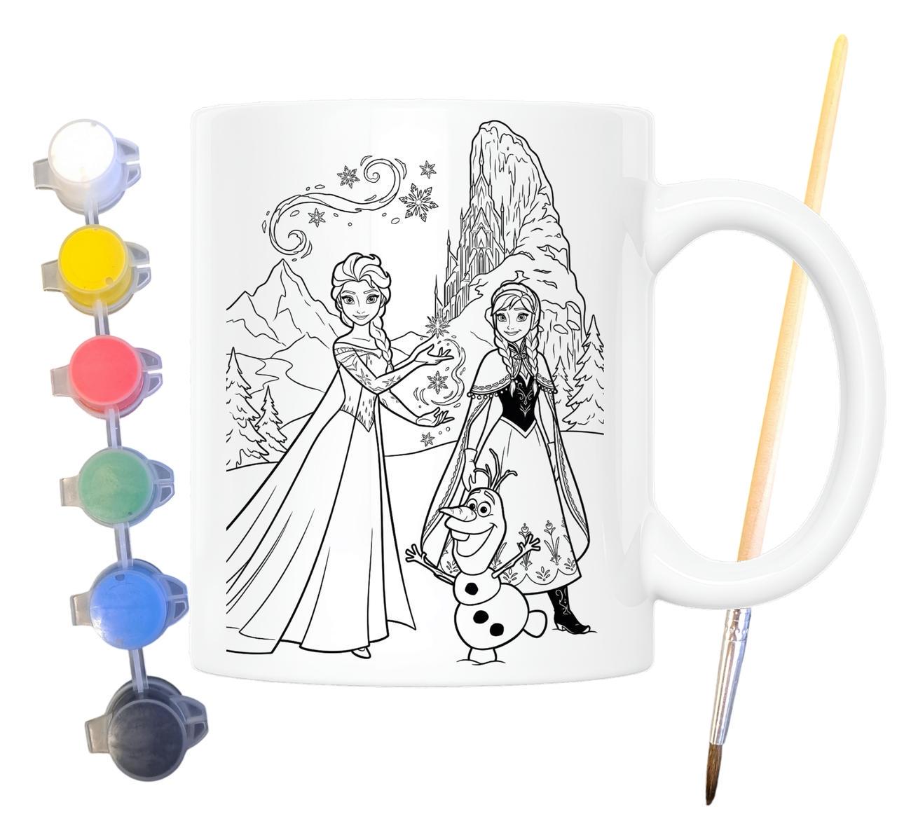 Набор для творчества Кружка-раскраска Холодное сердце (КР0249)