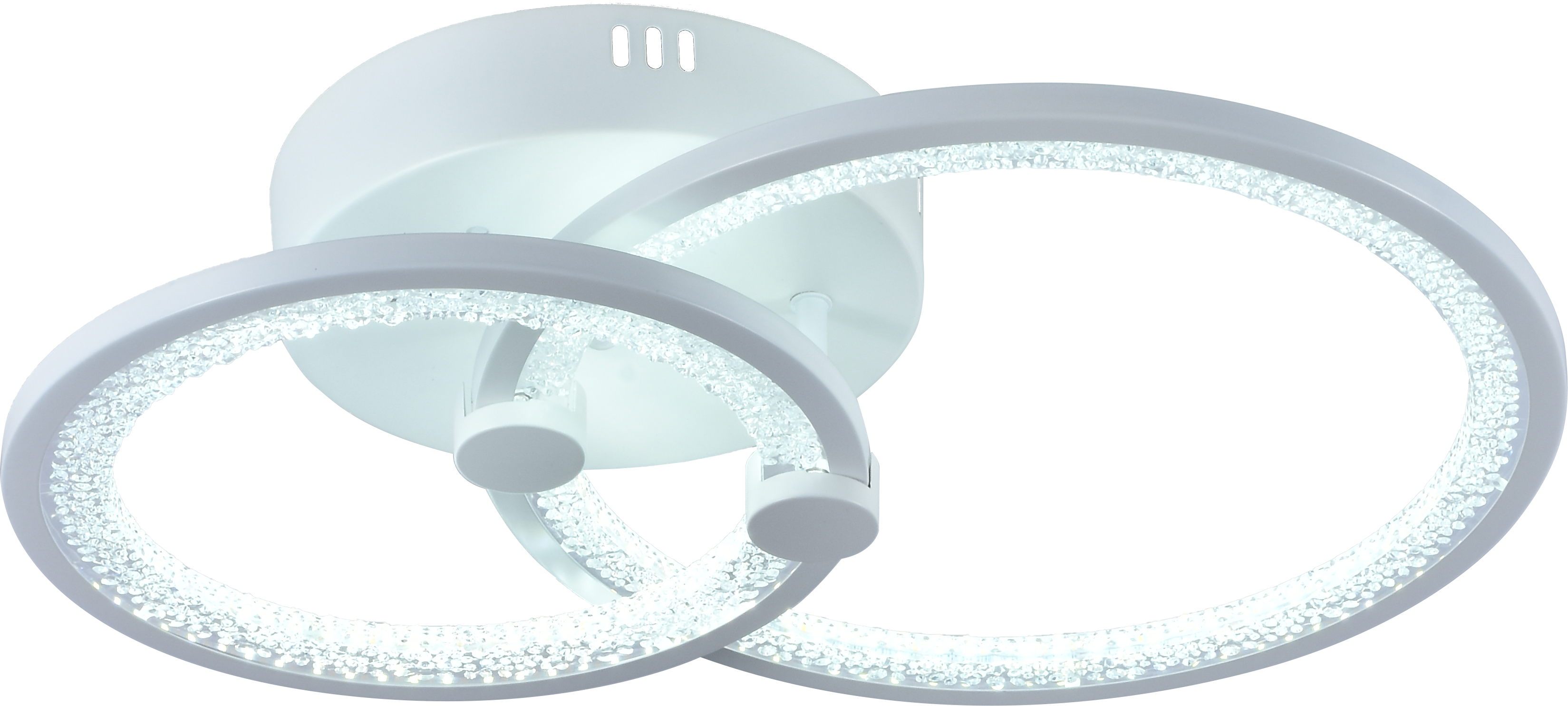 Люстра светодиодная Sirius LI8878/2C WH 64 W акриловая