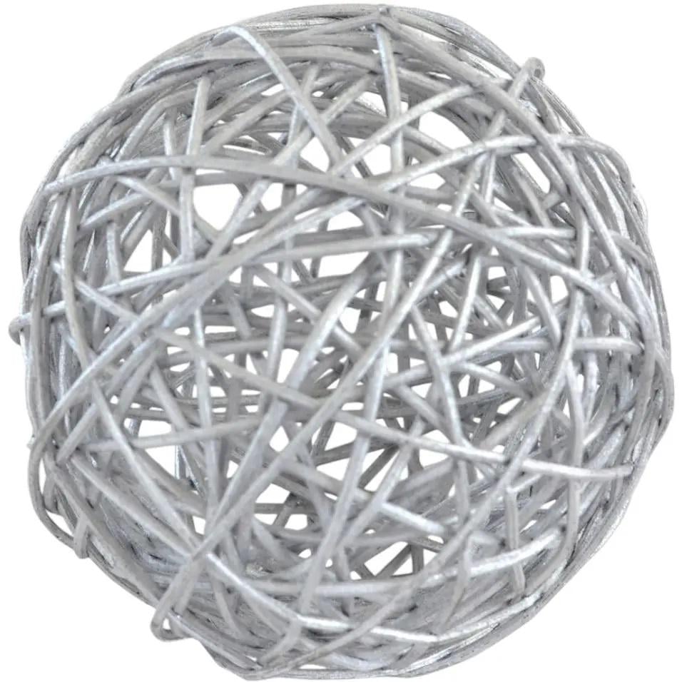 Игрушка на елку Классическая 5 см Серебристый (TY-5-R-423)