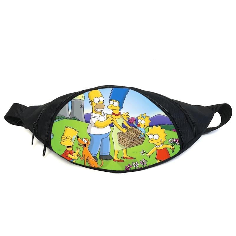 Поясная сумка-бананка Симпсоны GB-simpsons 07 Черный (2191660018)