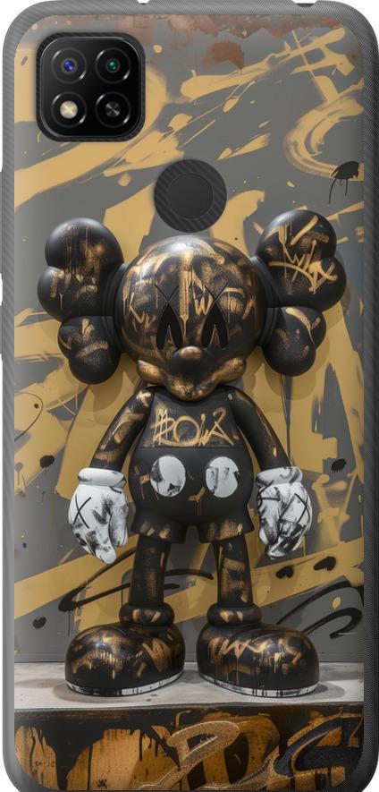 Чехол на Xiaomi Redmi 9C Bronze kaws (6097u-2035-42517)