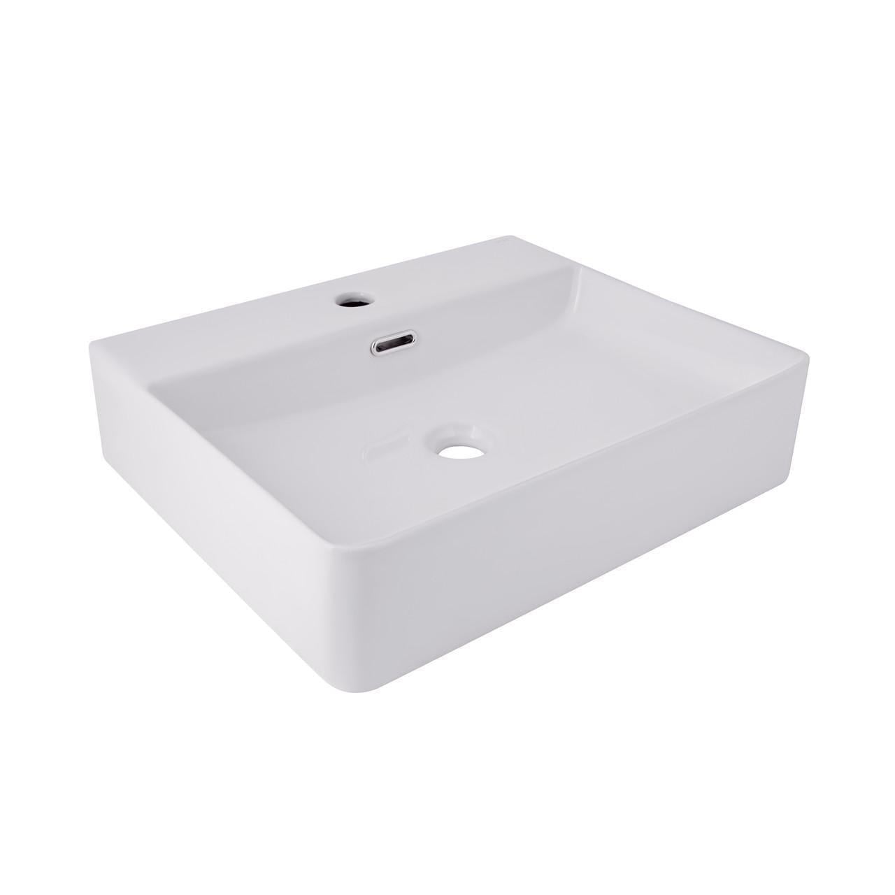 Раковина Qtap Nando LT 500х420х130 мм White (QT12116146AW)