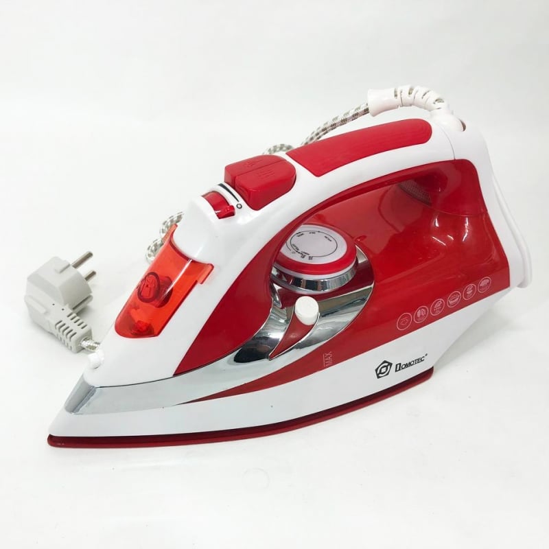 Утюг Domotec MS-2201 керамическая подошва 2800W Red (23252102)
