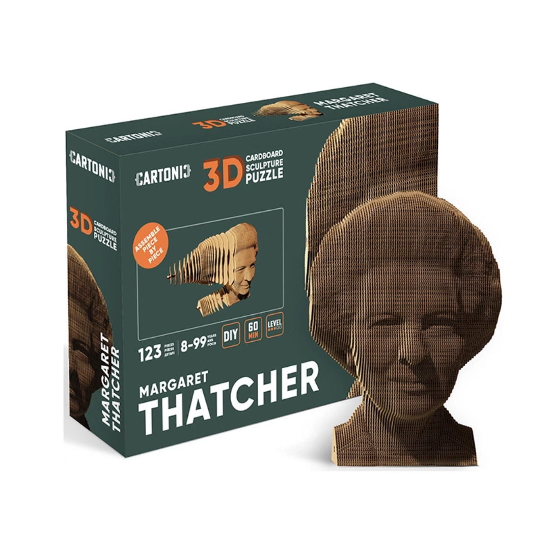Пазл-конструктор 3D картонный Cartonic 3D Puzzle MARGARET T Леди Маргарет (33394503)