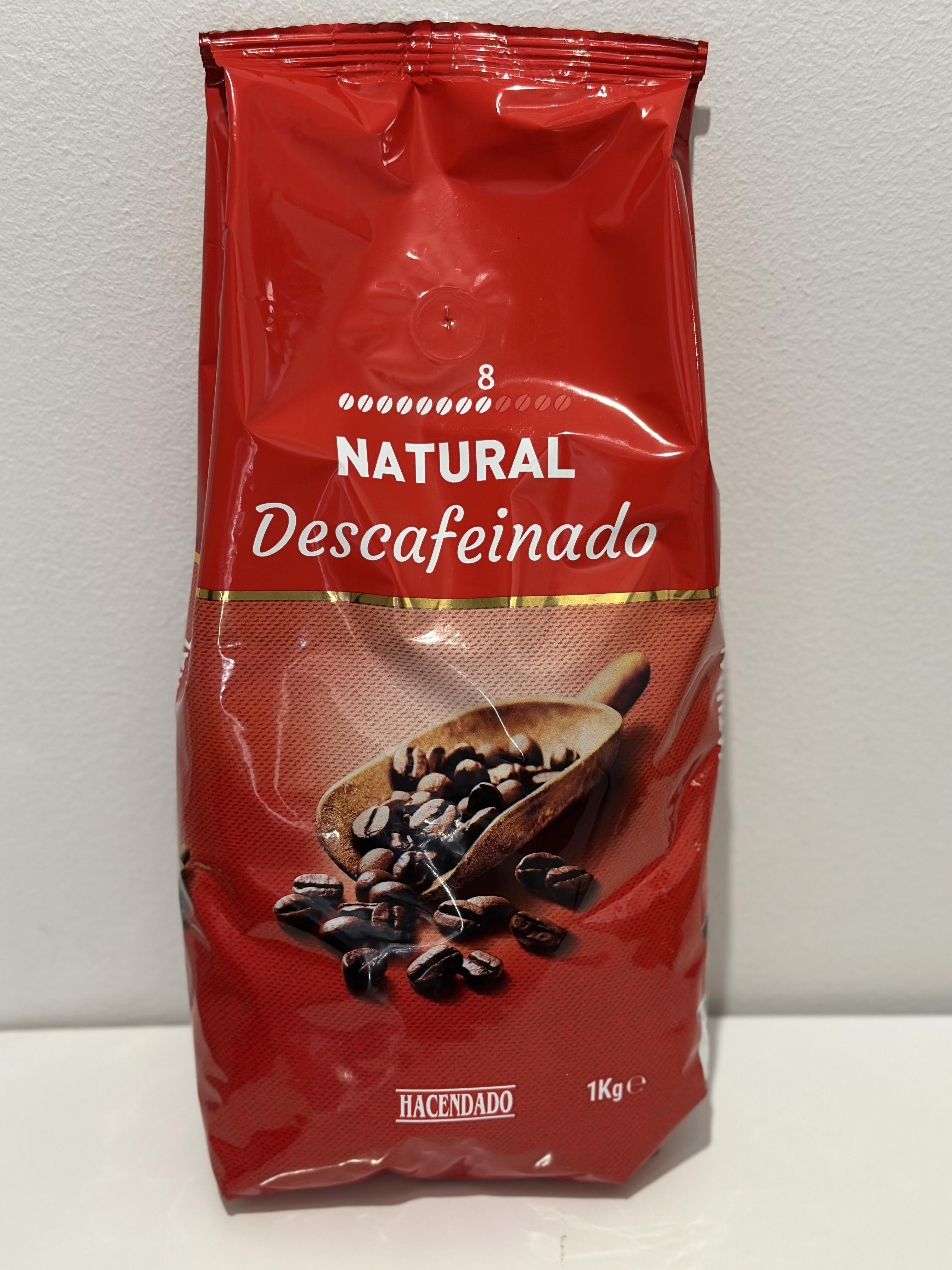 Кава в зернах без кофеїну Hacendado Descafeinado Natural 1000 г - фото 2 Кава в зернах без кофеїну Hacendado Descafeinado Natural 1000 г - фото 2