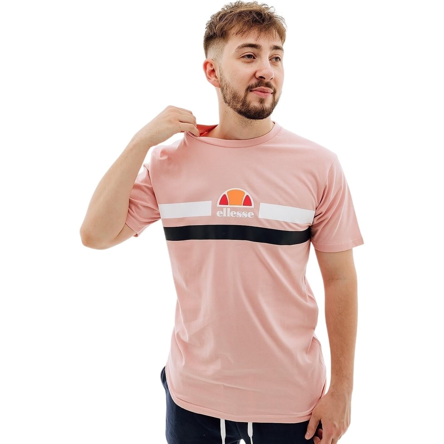 Футболка Ellesse APREL SHR06453-808 M Розово-бело-черный (62508-48)