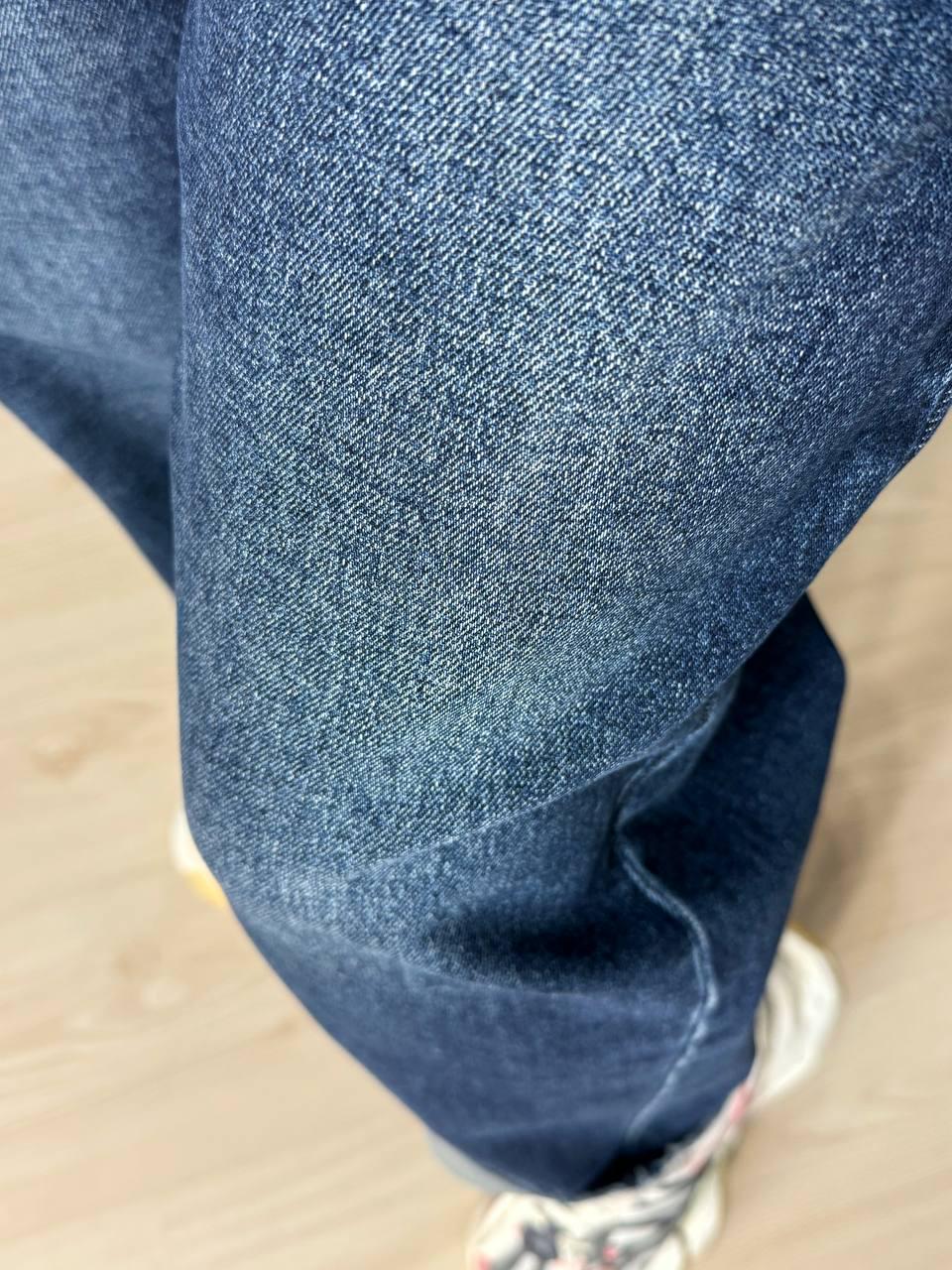 Джинси жіночі Ladyn 845 MOM skater талія на резинці батал великі розміри р. 31 Синій (5188) - фото 9 Джинси жіночі Ladyn 845 MOM skater талія на резинці батал великі розміри р. 31 Синій (5188) - фото 9