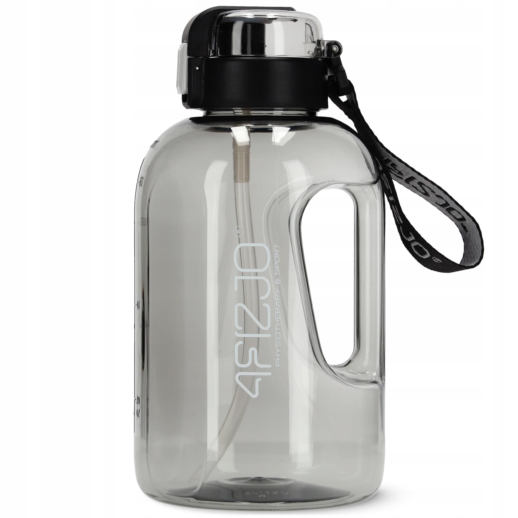 Бутылка для воды спортивная 4FIZJO 2000 мл Grey (P-5905973403825) Бутылка для воды спортивная 4FIZJO 2000 мл Grey (P-5905973403825)