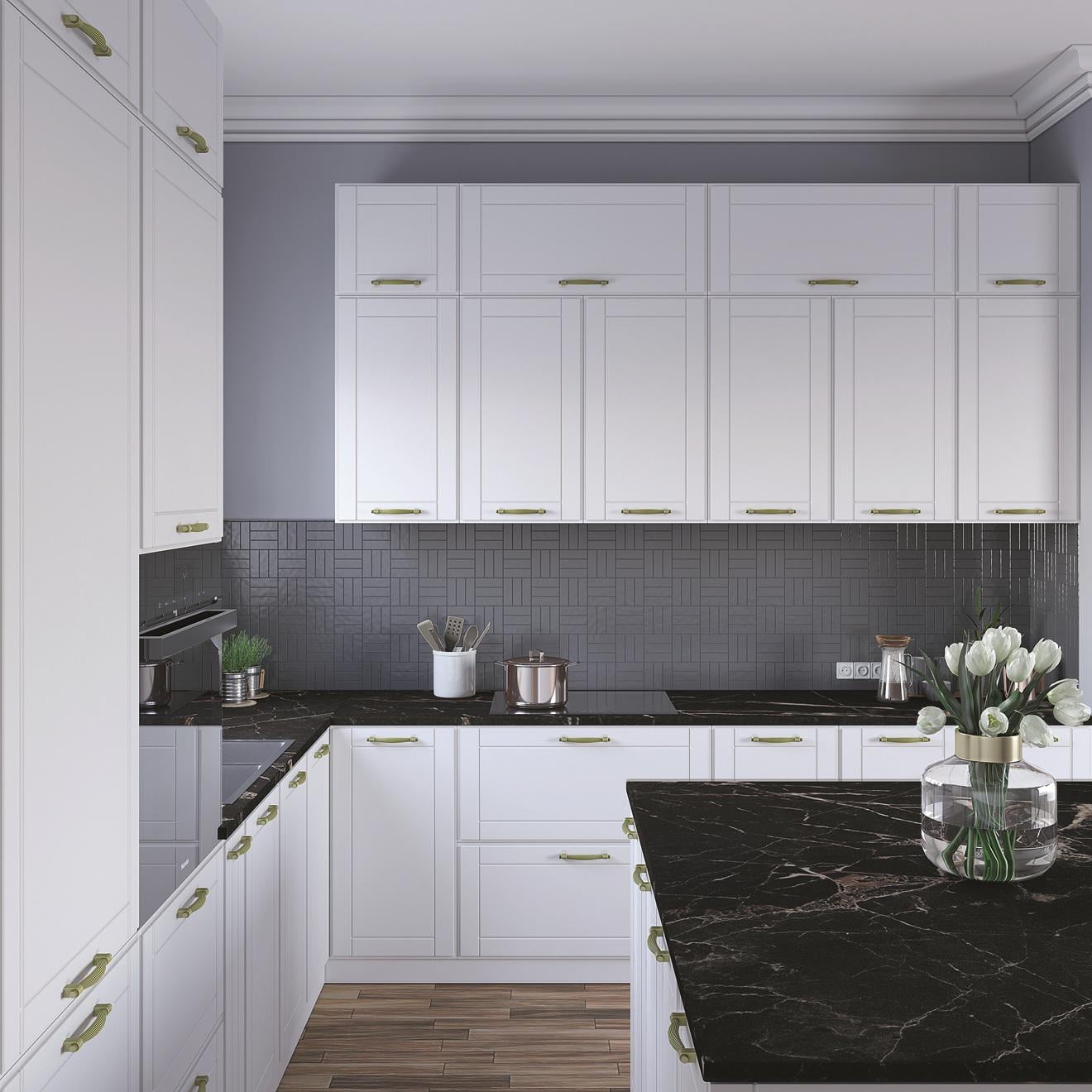 Кухня модульная Dominika Белый (000-000-3142)