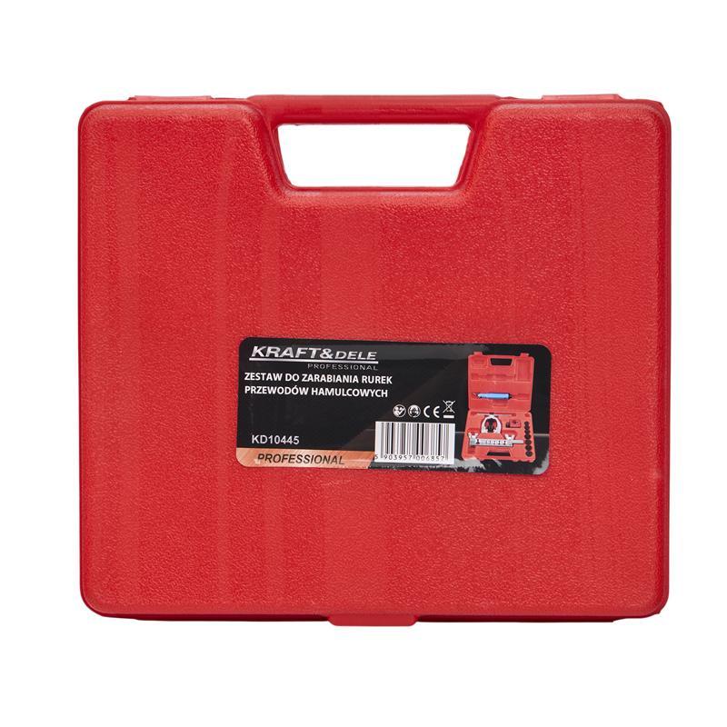 Набір для розвальцьовування гальмівних трубок Kraft&Dele KD10445 11 од. - фото 15 Набір для розвальцьовування гальмівних трубок Kraft&Dele KD10445 11 од. - фото 15