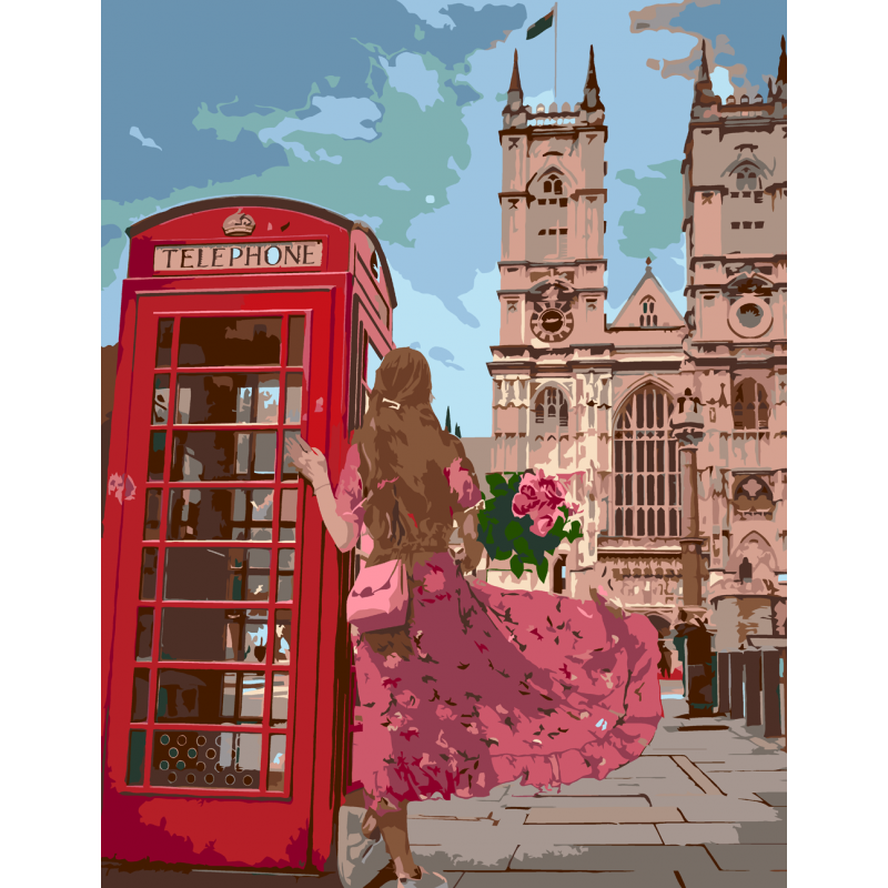 Картина по номерам Rosa В ожидании свидания 35х45 см (N00013227)