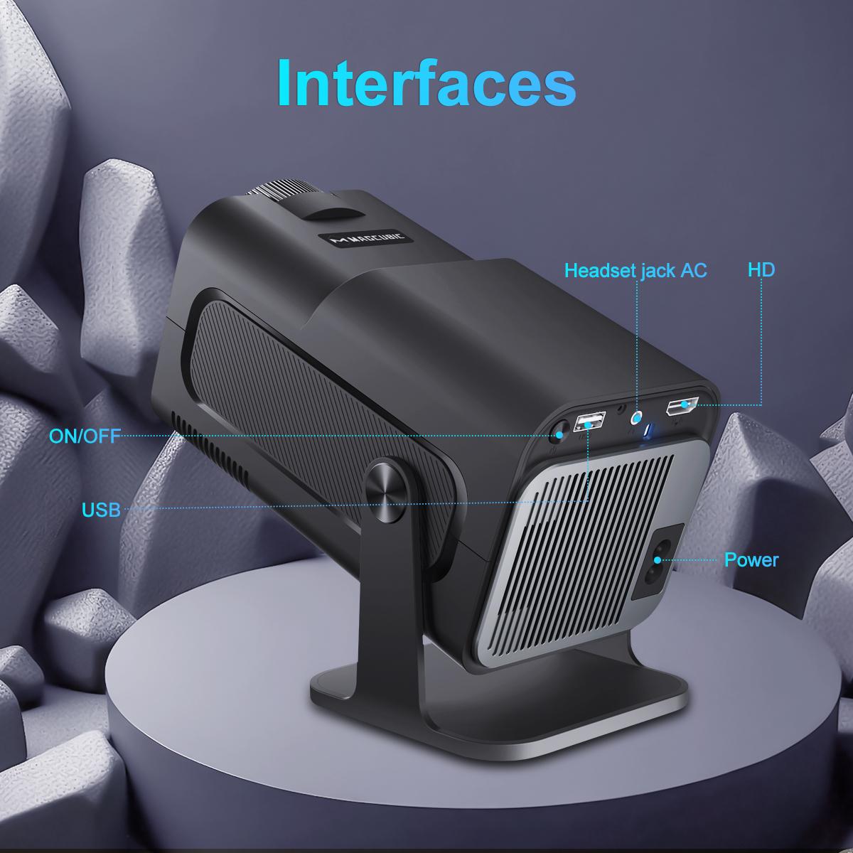 Проектор Magcubic HY300 Pro на Android с WiFi (Magcubic-HY320b) - фото 8 Проектор Magcubic HY300 Pro на Android с WiFi (Magcubic-HY320b) - фото 8