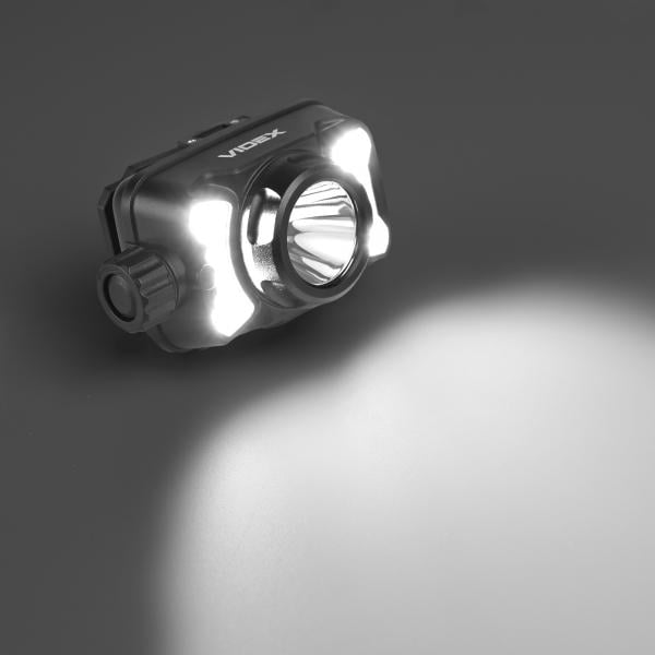 Ліхтар налобний Videx світлодіодний 700 Lm/5000 K (VLF-H147) - фото 6 Ліхтар налобний Videx світлодіодний 700 Lm/5000 K (VLF-H147) - фото 6