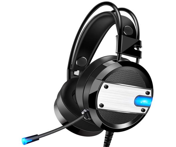 Наушники полноразмерные игровые XO-GE-02 с микрофоном Game Stereo Headset Black