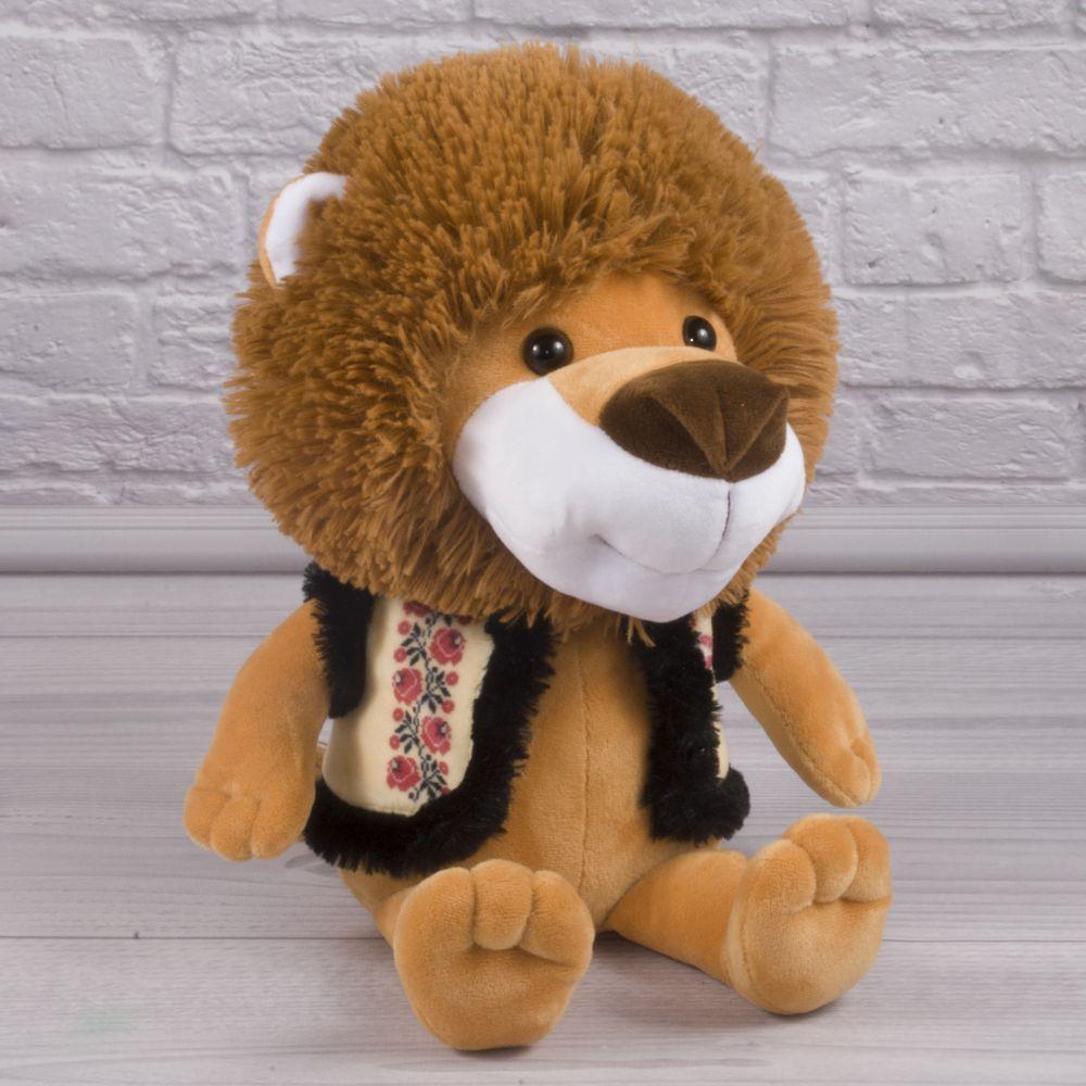 Игрушка мягкая лев Бася 35 см (00060-23)