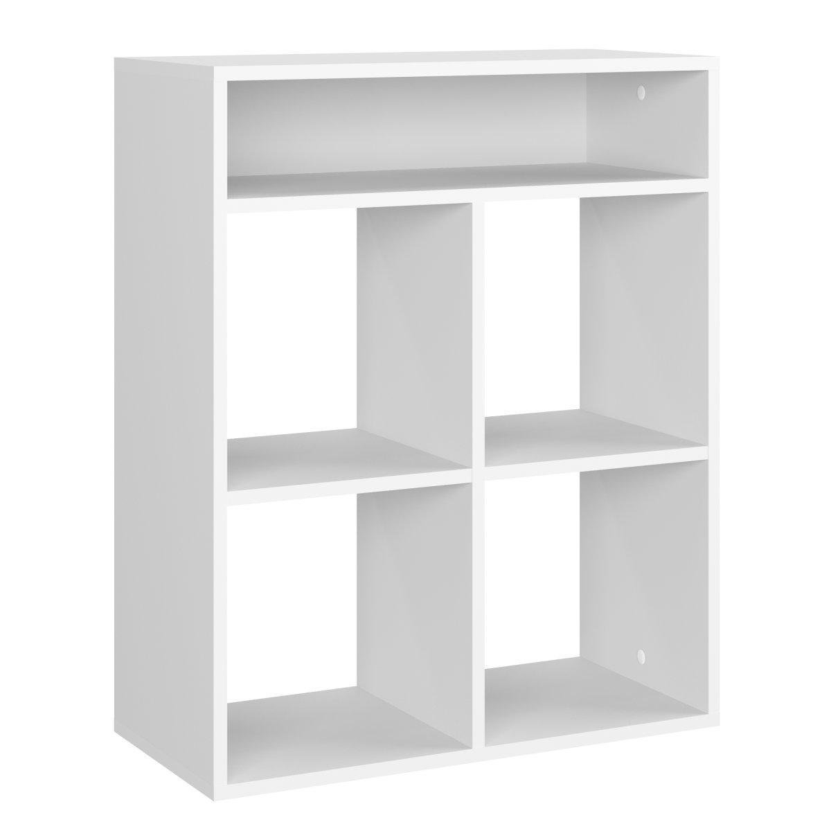 Стеллаж книжный Компанит КШ-29 65,9х30,7х80,4 см Нимфея альба (26554949)