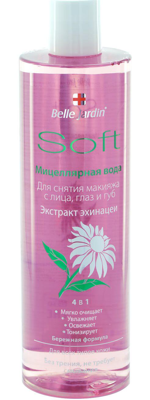Мицеллярная вода Belle Jardin Soft с экстрактом Эхинацеи 400 мл 4в1 (9943)