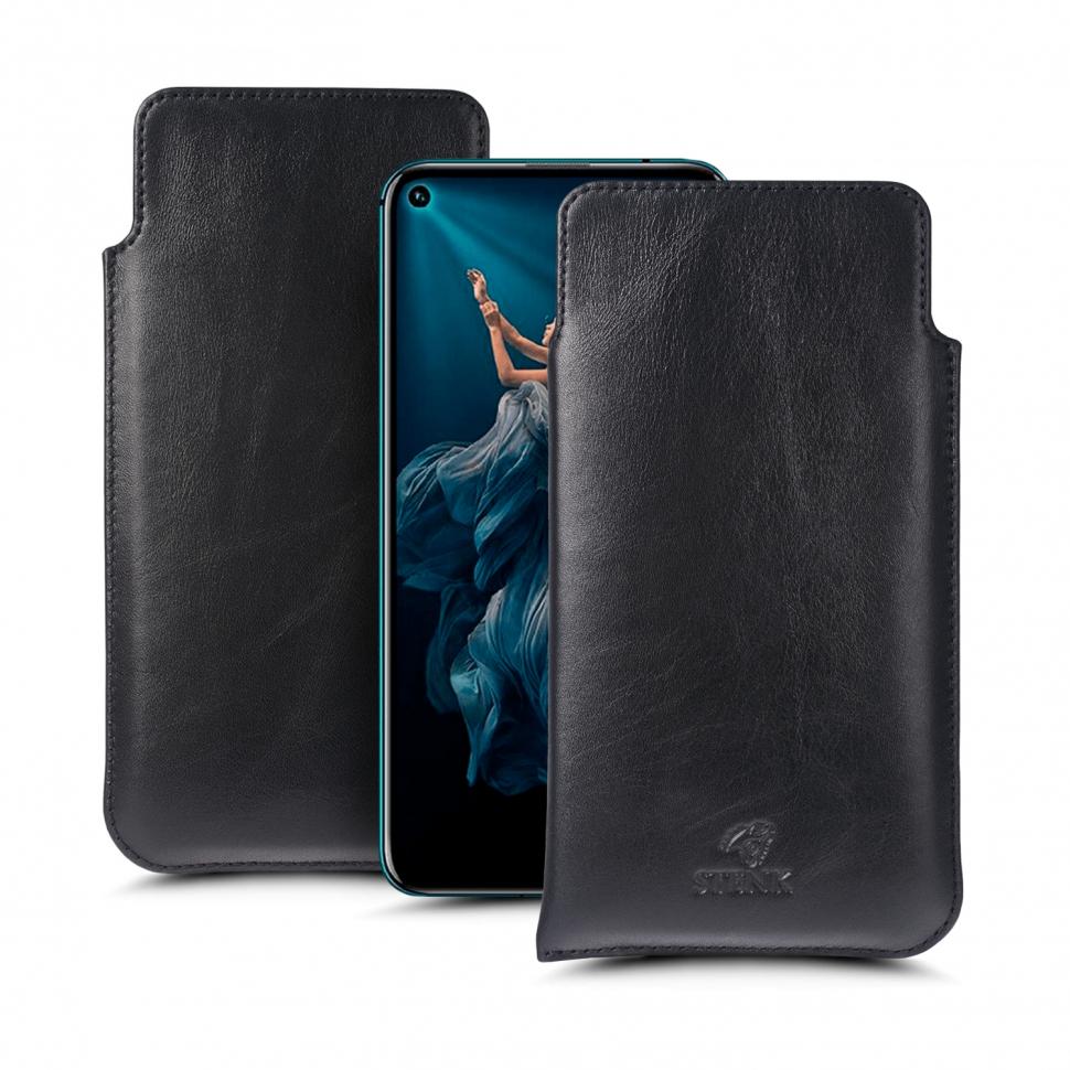 Футляр Stenk Elegance для Huawei Honor 20 Pro Черный (65878)