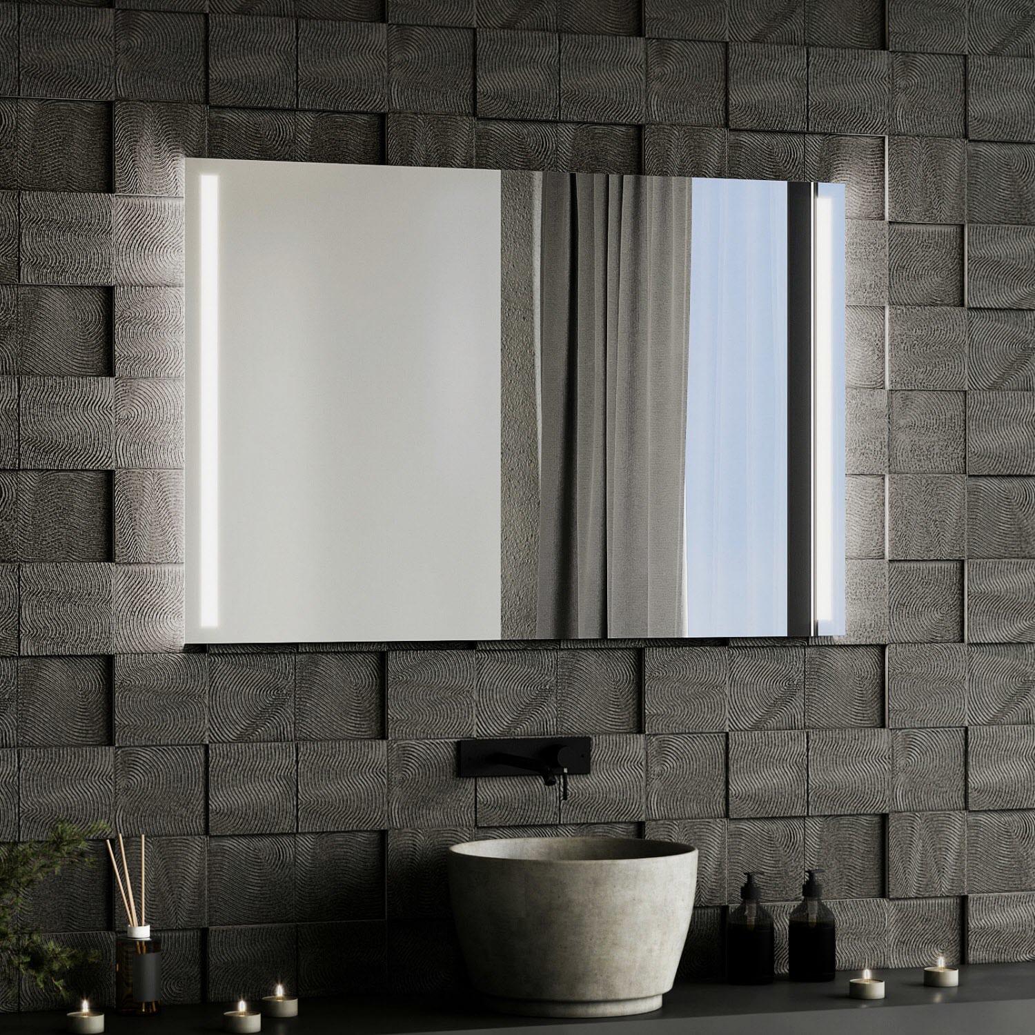 Зеркало Dim Dzerkal GARO с LED-подсветкой 50х70 см (6226)