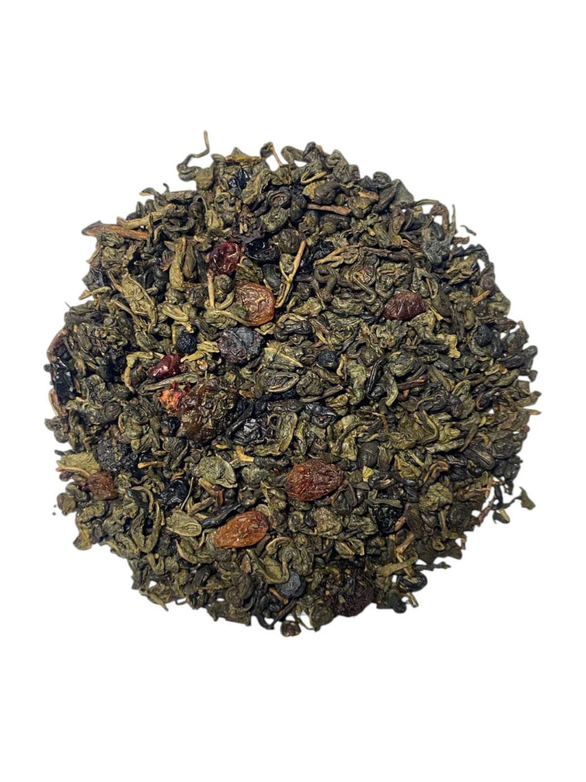 Чай TeaStar Лесная Сказка зеленый порох с кусочками фруктов 100 г (1565) Чай TeaStar Лесная Сказка зеленый порох с кусочками фруктов 100 г (1565)