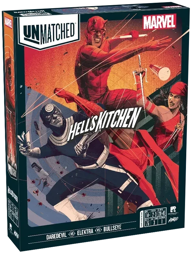 Настольная игра Unmatched: Marvel: Hell's Kitchen (2668832904)