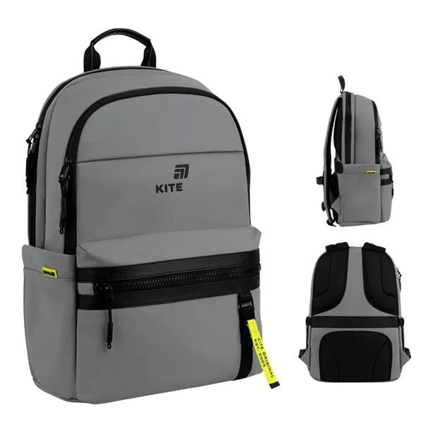 Школьный рюкзак KITE Education teens K25-2721L-1 Grey с креплением на чемодан (996185) Школьный рюкзак KITE Education teens K25-2721L-1 Grey с креплением на чемодан (996185)