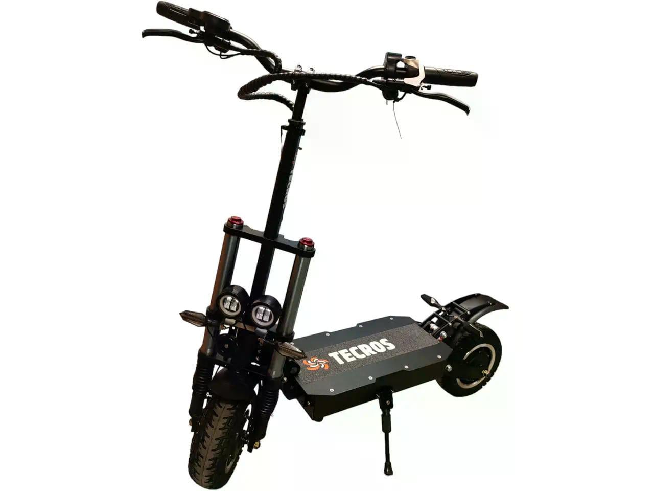 Электросамокат полноприводный Tecros S03 6000W 60V 38,4Ah