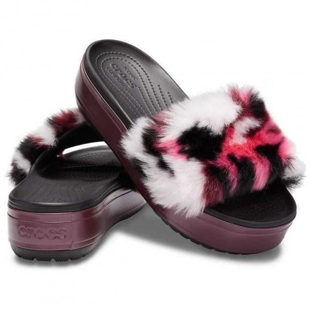 Шльопанці жіночі утеплені Crocs Crocband Slide Platform So Luxe Clog р. 38-39 Чорний (9861) - фото 1 Шльопанці жіночі утеплені Crocs Crocband Slide Platform So Luxe Clog р. 38-39 Чорний (9861) - фото 1
