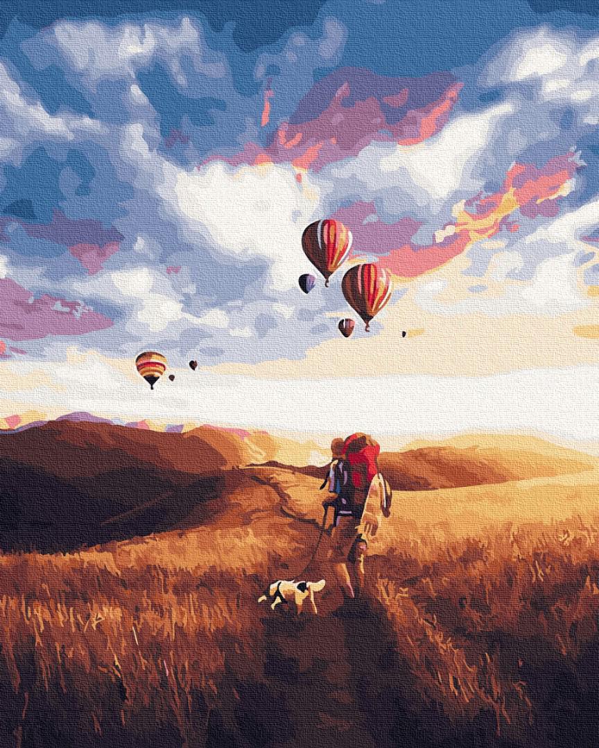 Картина по номерам Brushme Сказка в поле 40x50 см в коробке (BRM31971)