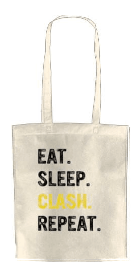 ЭКО-сумка для шопинга Eat Sleep Clash Repeat (2692607098-eat-sleep-clash-repeat) ЭКО-сумка для шопинга Eat Sleep Clash Repeat (2692607098-eat-sleep-clash-repeat)
