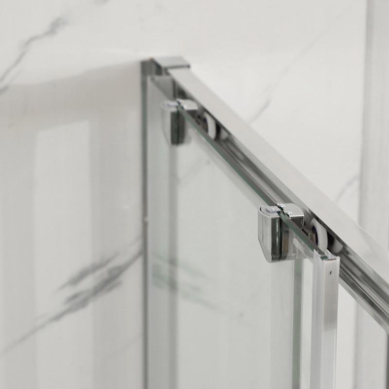 Душевая кабина без поддона MIXXUS Premium DIVERSE SC03-120x80x195-TR прозрачное стекло 6 мм Chrome (MI6867) - фото 4 Душевая кабина без поддона MIXXUS Premium DIVERSE SC03-120x80x195-TR прозрачное стекло 6 мм Chrome (MI6867) - фото 4