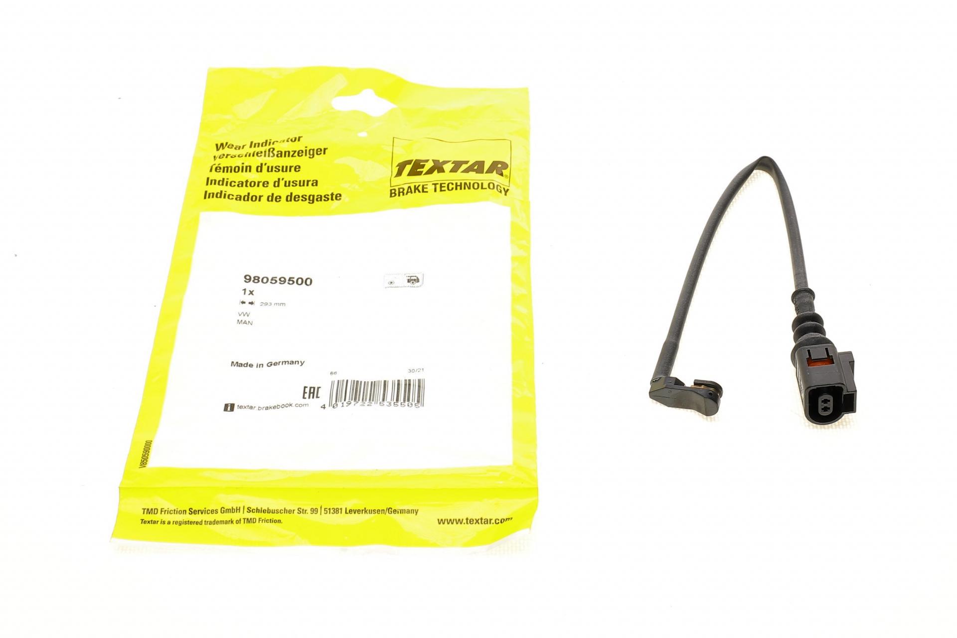 Датчик зносу гальмівних колодок задніх VW Crafter 2,0TDI 16 (98059500)