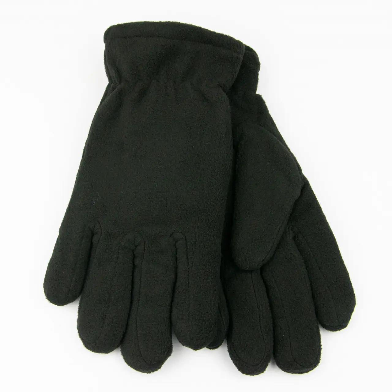 Перчатки мужские двойные флисовые S Черный (23-4-3) Перчатки мужские двойные флисовые S Черный (23-4-3)